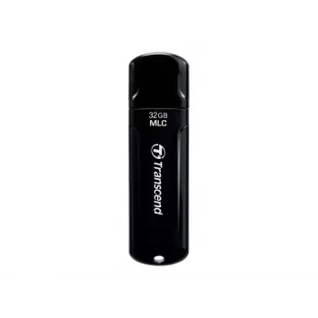 Transcend JetFlash 750 Endurance Series TS32GJF750K USB-muistitikku 32 GB, USB 3.1 Gen 1, MLC, musta