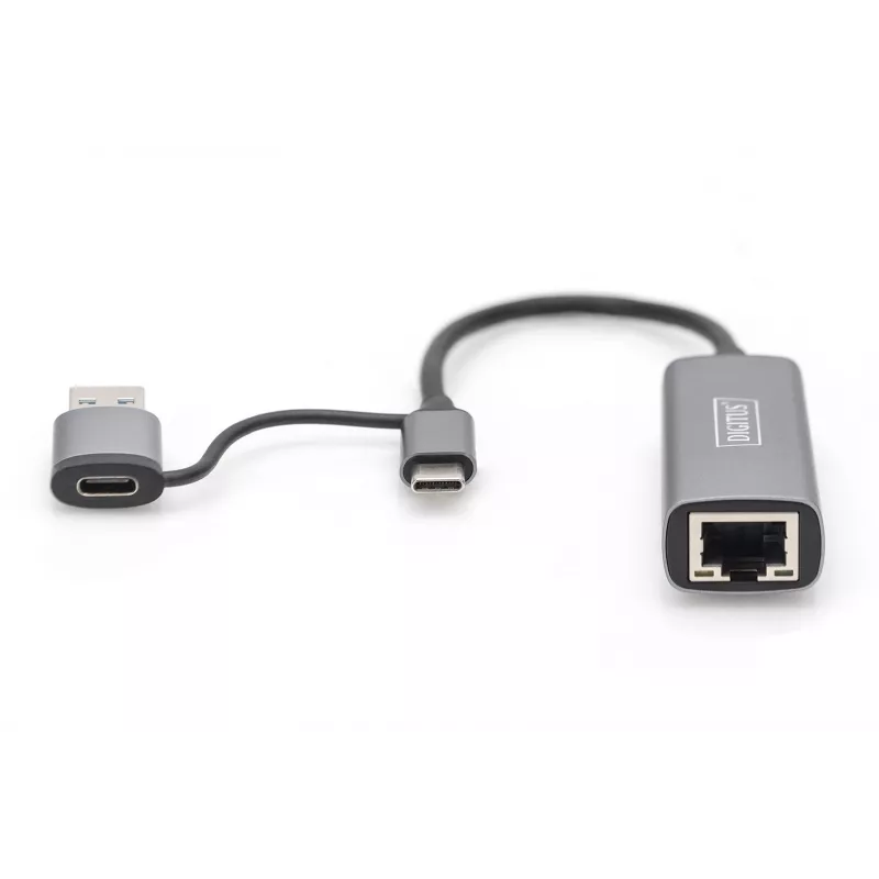 USB Type-C Gigabit Ethernet -sovitin Digitus DN-3028