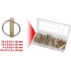 ks tools jousitappisarja 970.0550 — 50 kpl, eri halkaisijat ja pituudet