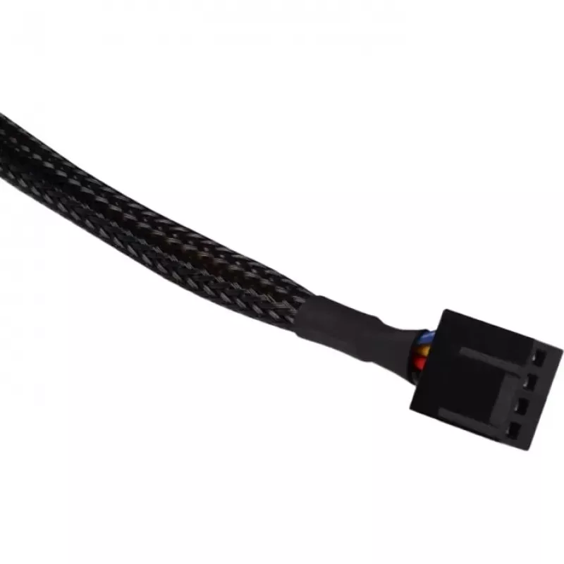 Kaapelin jatko Alphacool 18673 muovi musta 150 mm