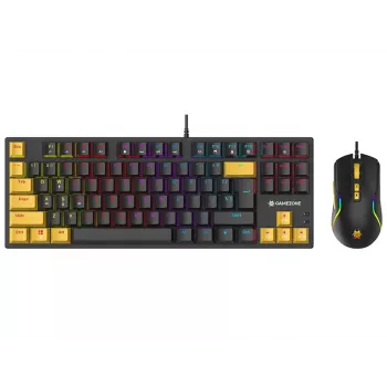 Tracer HORNET 87 -näppäimistö ja hiiri sisältäen peli USB QWERTY englanti musta, keltainen