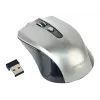 Langaton hiiri GEMBIRD MUSW-4B-04-BG — oikeakätinen, optinen 1600 DPI, 4 painiketta, RF Wireless, musta/harmaa