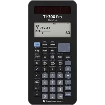 Tieteislaskin Texas Instruments TI-30X Pro MathPrint (malli 30XPROMP/TBL/2E5) MathPrint-näytöllä