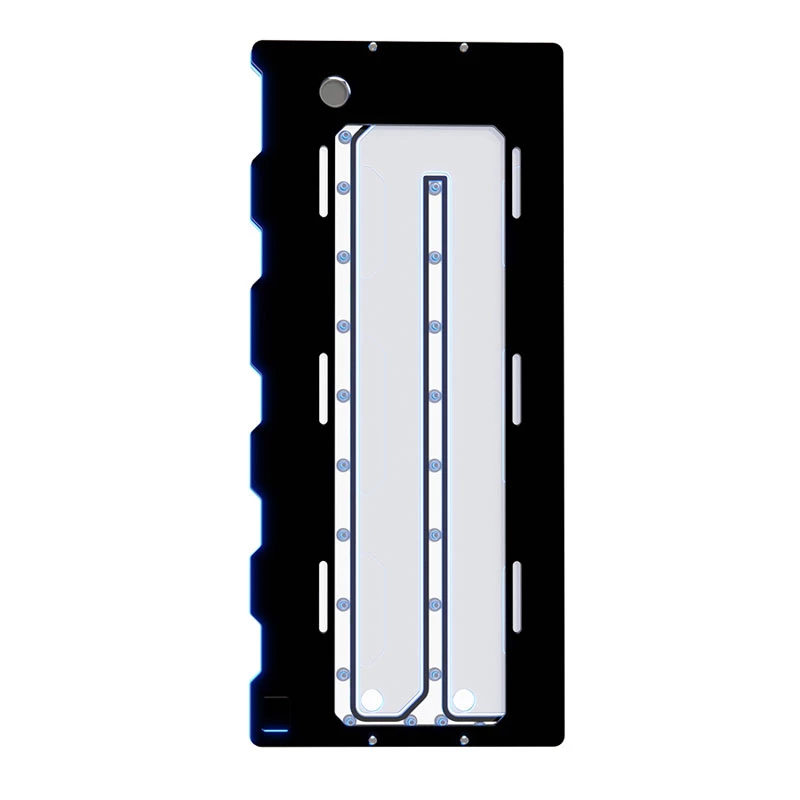 Singularity Computers Wraith 2.0 Elite - Distro Plate - musta