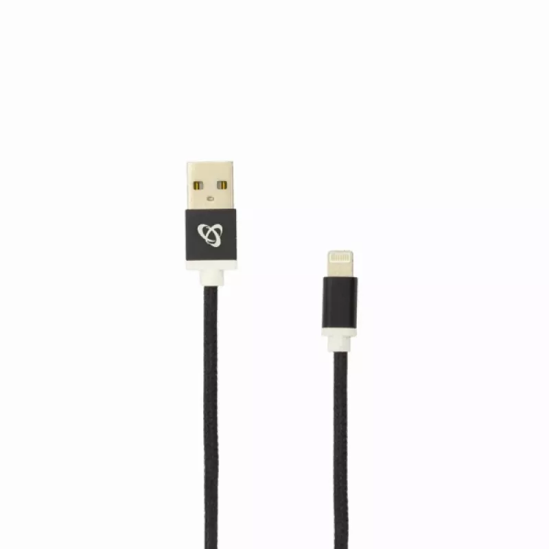Sbox IPH7-B USB 2.0 8 Pin musta