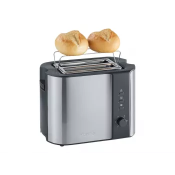 Severin 2589 2 viipaletta 800 W musta, ruostumaton teräs