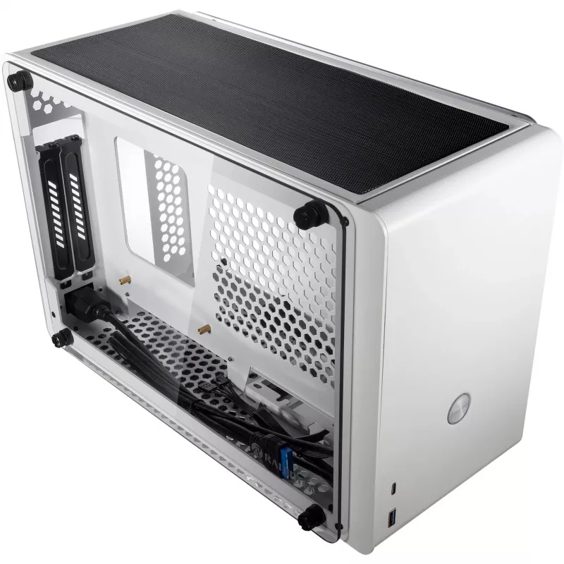 RAIJINTEK Ophion Mini-ITX kotelo karkaistulla lasilla - valkoinen - kotelo - Mini-ITX