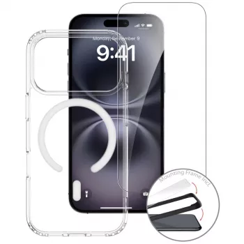 4smarts 3in1 Premium -aloitussarja Apple iPhone 17 Pro:lle, MagSafe-yhteensopiva