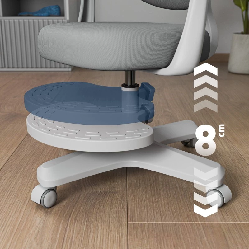 Toimistotuoli mark adler Junior 4.6 harmaa — kompakti ergonominen työtuoli