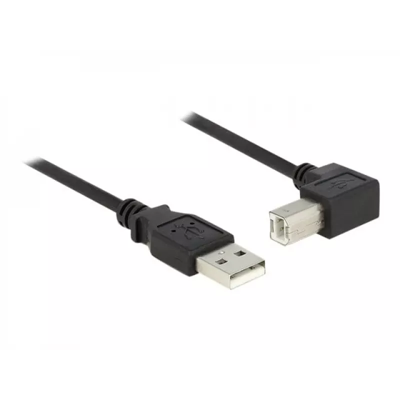 USB-kaapeli DeLOCK 0,5 m USB 2.0-A USB 2.0-B musta