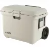 Coleman Pro 55QT Wheeled Cooler Box valkoinen 52L 120h