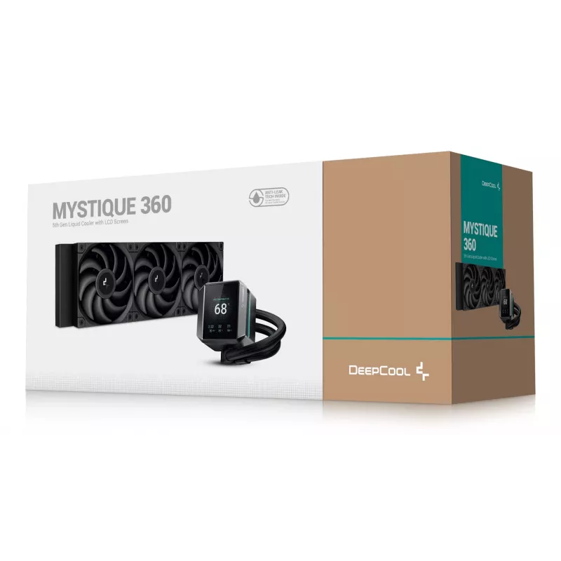 Yhdistelmänestekiertoinen jäähdytin DeepCool MYSTIQUE 360