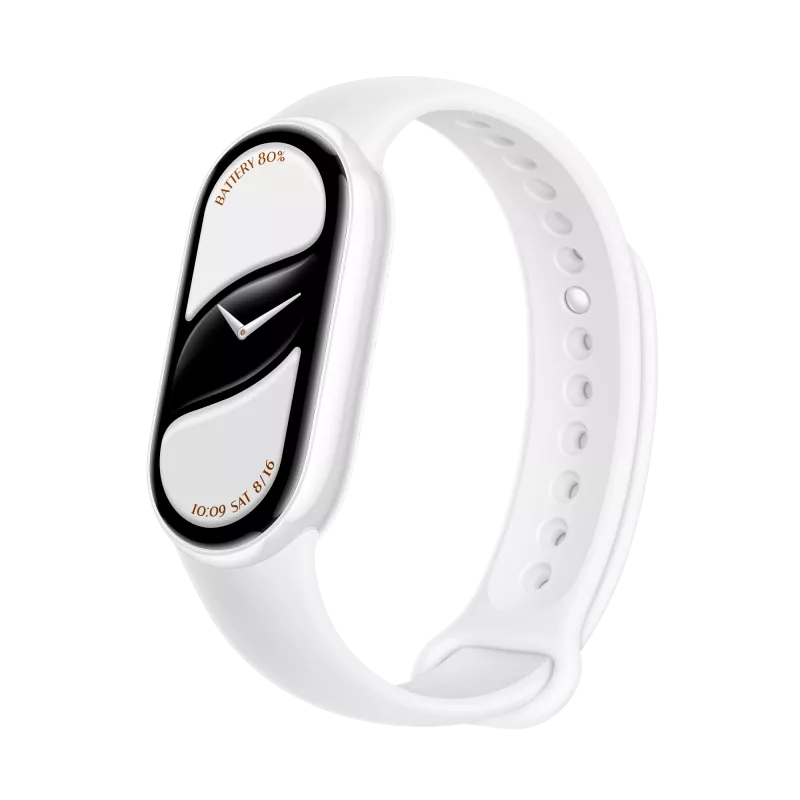XIAOMI SMART BAND 10 KERAAMINEN HELMENVALKOINEN RANNERANNE