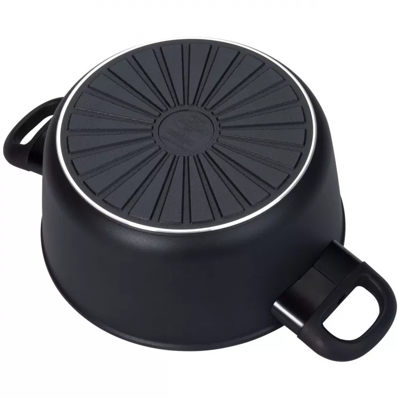 Kattila BALLARINI 75002-920-0 pyöreä musta alumiini 20 cm