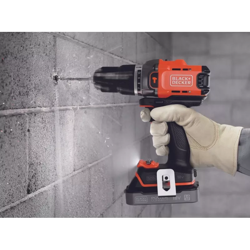18V BCD383D2TA BLACK+DECKER akkuporakone
