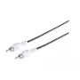 Microconnect AUDC05G audiokaapeli 5 m RCA musta