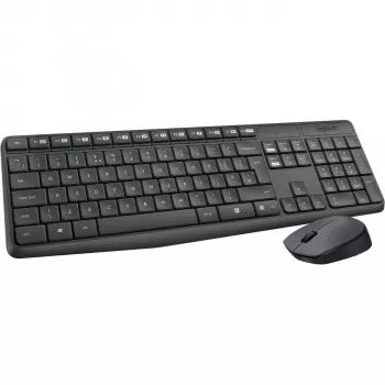 Logitech MK235 - näppäimistö-hiiri-sarja - langaton