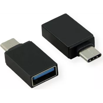 ROLINE 12.03.2997 kaapelisovitin USB-C USB-A musta (12.03.2997)