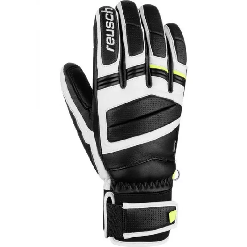REUSCH MASTER PRO KÄSINEET KOKO 9 musta, valkoinen ja keltainen