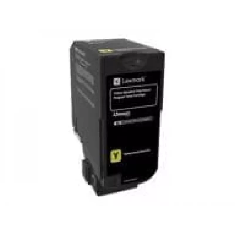Lexmark 74C2SY0 - värikasetti keltainen - malleihin CS720de, CS720dte, CS725de, CS725dte, CX725de, CX725dhe, CX725dthe