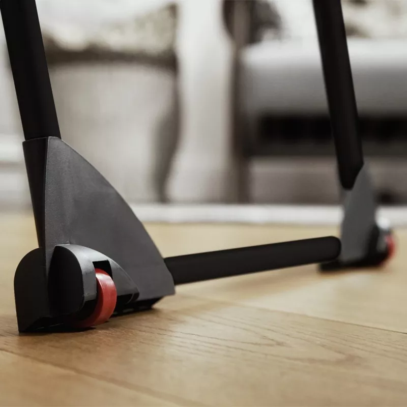 Kuivausteline VILEDA Infinity Flex Ultimate Teleskooppi — musta, pinnoitettu alumiini, 30 m kuivausala, taitettava, rullat