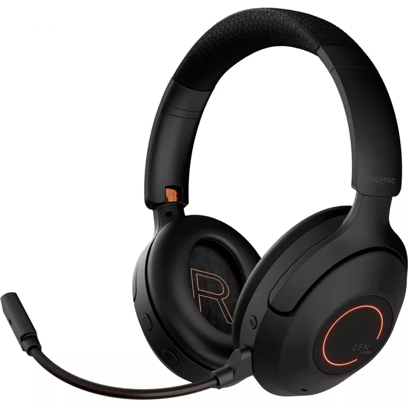 Creative 51EF1040AA001 Zen Hybrid Pro Bluetooth On-Ear -kuulokemikrofoni musta