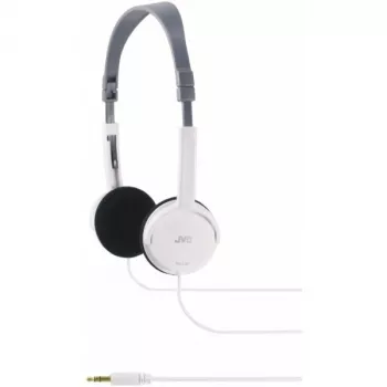 JVC HA-L50W kevyt (valkoinen) kuulokkeet johdollinen musiikki