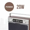 Kannettava radio MANTA RDI917PRO Bluetooth- ja USB-toistolla