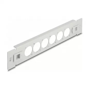 Kytkentäpaneeli DeLOCK 10 inch D-Type 6 porttia työkaluton harmaa