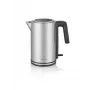 Severin WK 3449 vedenkeitin — 1,7 l, 2400 W, ruostumaton teräs/muovi, musta-hopea