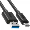 UNITEK Y-C474BK USB-kaapeli USB 3.2 Gen 1 (3.1 Gen 1) 1 m USB A USB C musta