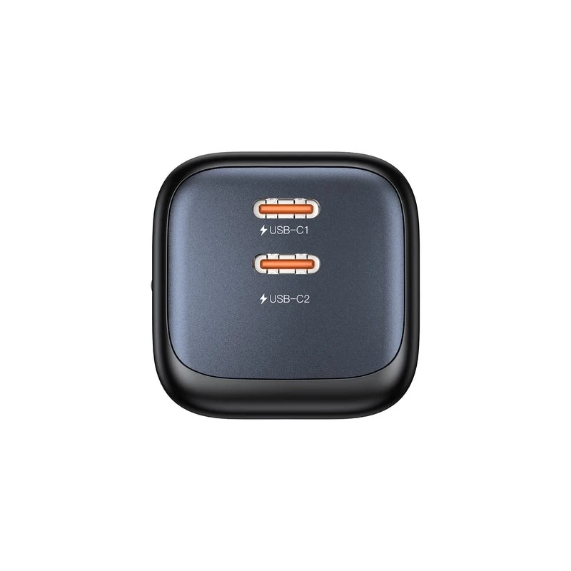Unitek seinälaturi 2x GaN 45W — 2× USB‑C PD 3.0 ja QC-pikalataus
