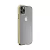 Suojakotelo kova kuori Devia Glimmer-sarja iPhone 11 Pro -puhelimelle — kulta, PC-kotelo