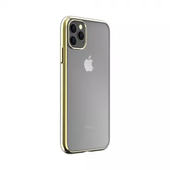 Suojakotelo kova kuori Devia Glimmer-sarja iPhone 11 Pro -puhelimelle — kulta, PC-kotelo