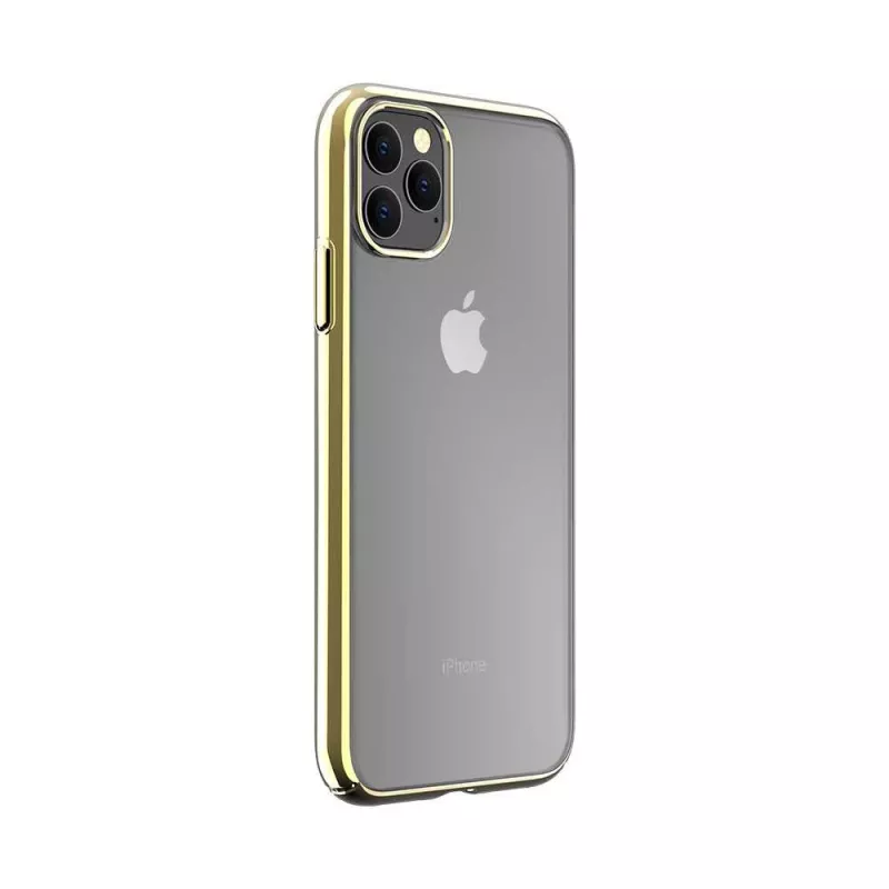Suojakotelo kova kuori Devia Glimmer-sarja iPhone 11 Pro -puhelimelle — kulta, PC-kotelo
