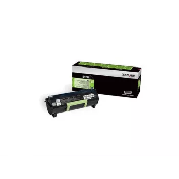 Lexmark 512HE värikasetti 1 kpl alkuperäinen musta