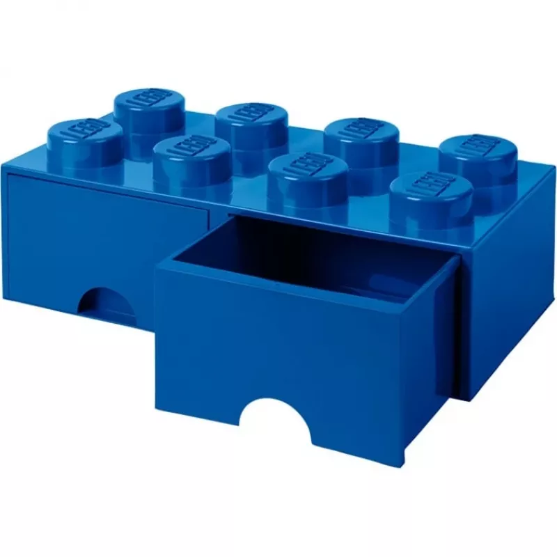 Copenhagen R.C. LEGO palikoiden säilytyslaatikko 8 sininen | RC40061731