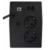 Keskeytymätön virtalähde Green Cell UPS02 0,8 kVA (480 W) line-interactive, LCD, 2× Type-F pistorasiaa, USB-B, RJ-45, RJ-11