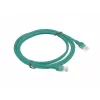 Lanberg PCU5-20CC-0200-G Cat5e U/UTP -kytkentäkaapeli, 2 m, vihreä, 10 kpl