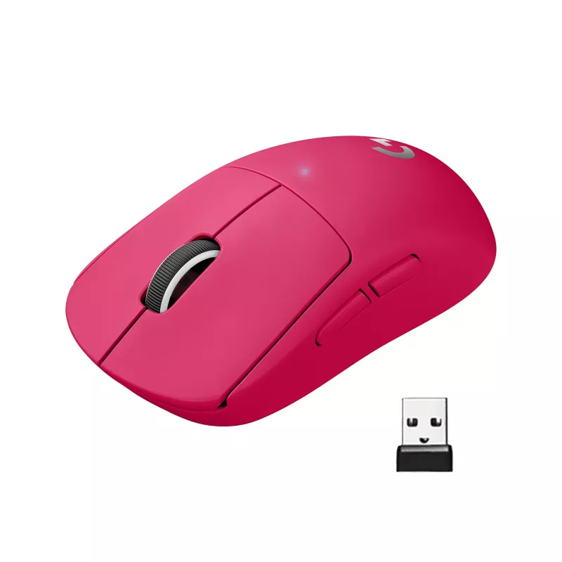 Logitech PRO X SUPERLIGHT langaton hiiri magenta hiiri (910-005957)