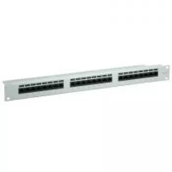 VALUE Patch Panel Cat.6/Class E 24 porttia UTP vaaleanharmaa