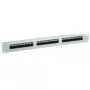 VALUE Patch Panel Cat.6/Class E 24 porttia UTP vaaleanharmaa