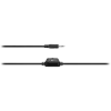 CANYON PC-kuulokemikrofoni HSC-1 PC Mic Flat 2m musta