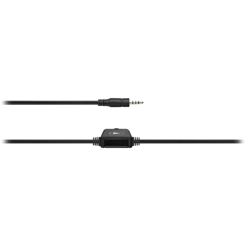 CANYON PC-kuulokemikrofoni HSC-1 PC Mic Flat 2m musta
