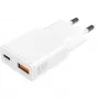Laturi 4smarts PDPlug Duos ohut älypuhelin tabletti valkoinen AC pikalataus