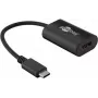 Wentronic goobay - ulkoinen videosovitin - USB-C - HDMI - musta (38532)