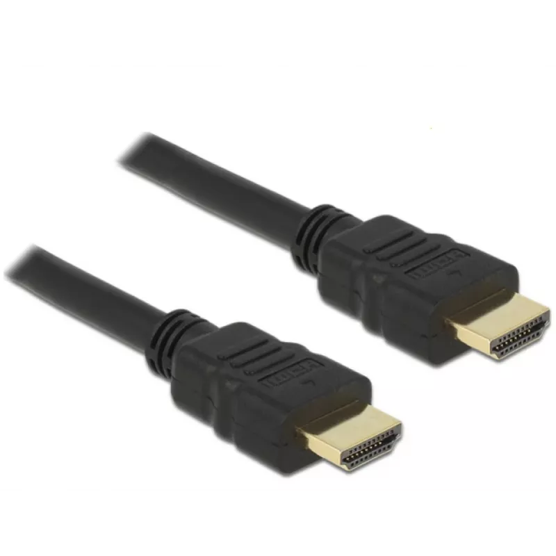 HDMI-kaapeli DeLOCK 84752 1m Type-A uros-uros musta