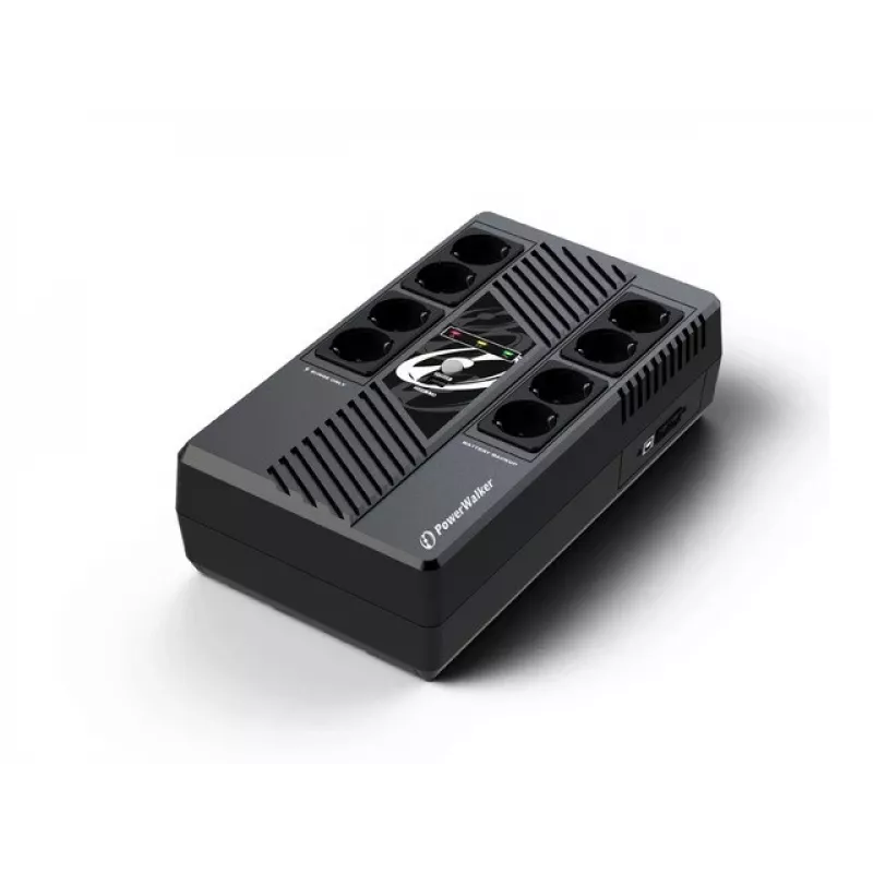 PowerWalker VI 800 MS FR UPS (keskeytymätön virransyöttö) line-interactive 0,8 kVA 480 W 8 AC-pistorasiaa