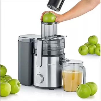 Severin ES 3570 mehulinko, 800 W, 1,1 l, ruostumaton teräs/musta