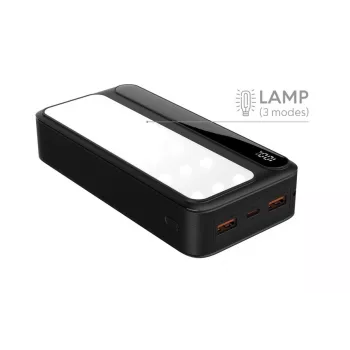Siirrettävä virtapankki P20 LCDPD LAMP 20000mAh